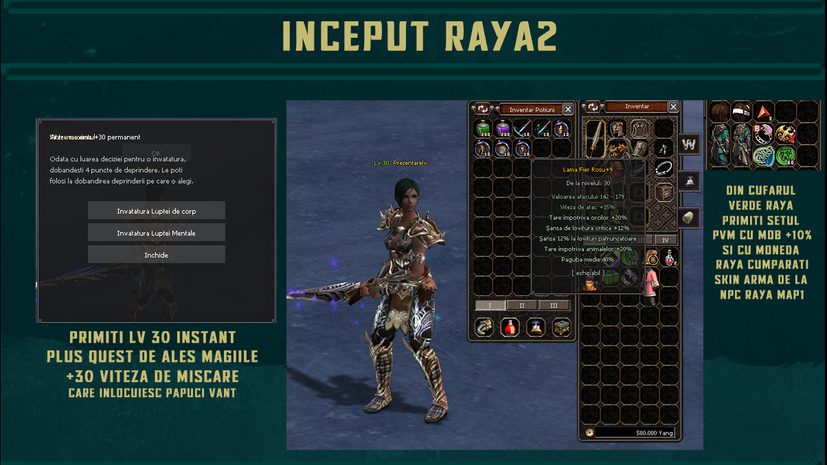 Raya2.online 2011 - Частный сервер Metin2 (TopG Gallery Image 6)