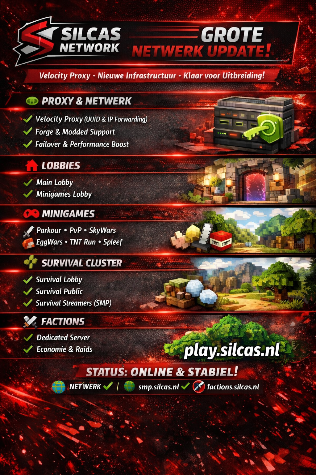 Play.silcas.nl - Minecraft server (TopG Gallery Image 2)