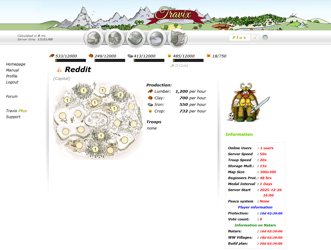 Travix t3.6 10x 50x - Travian servidor privado (PT) (TopG Gallery Image 3)