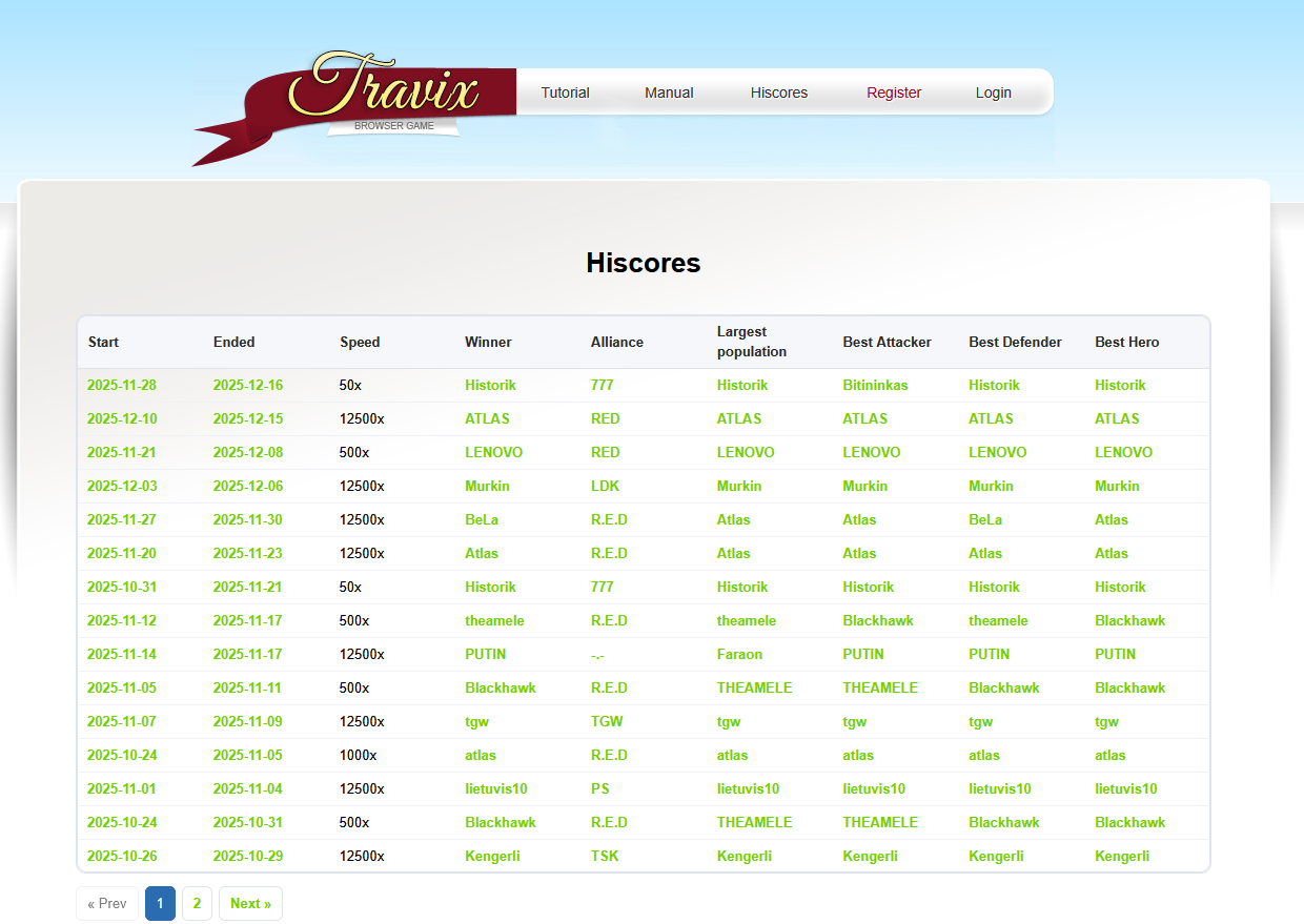 Travix t3.6 10x 50x - Travian servidor privado (PT) (TopG Gallery Image 1)