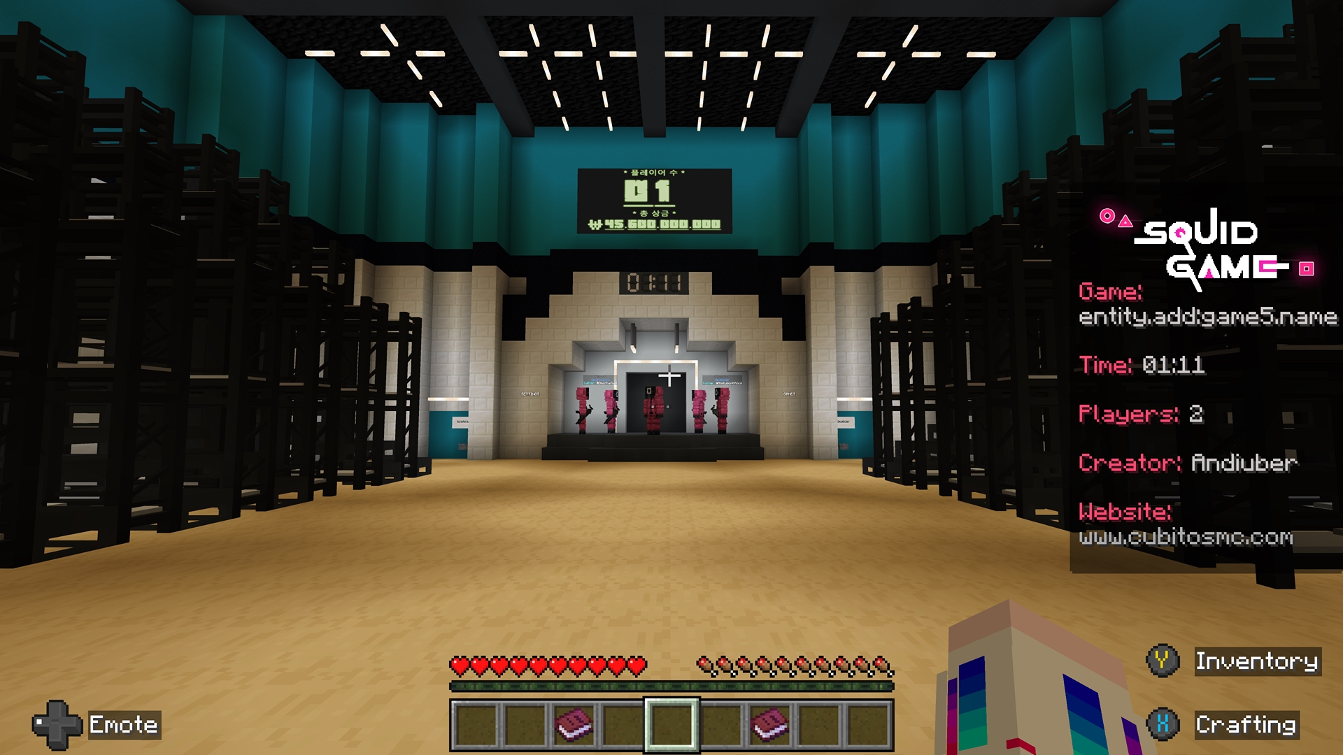 Squidgames minigames - Server de Minecraft (TopG Gallery Image 2)