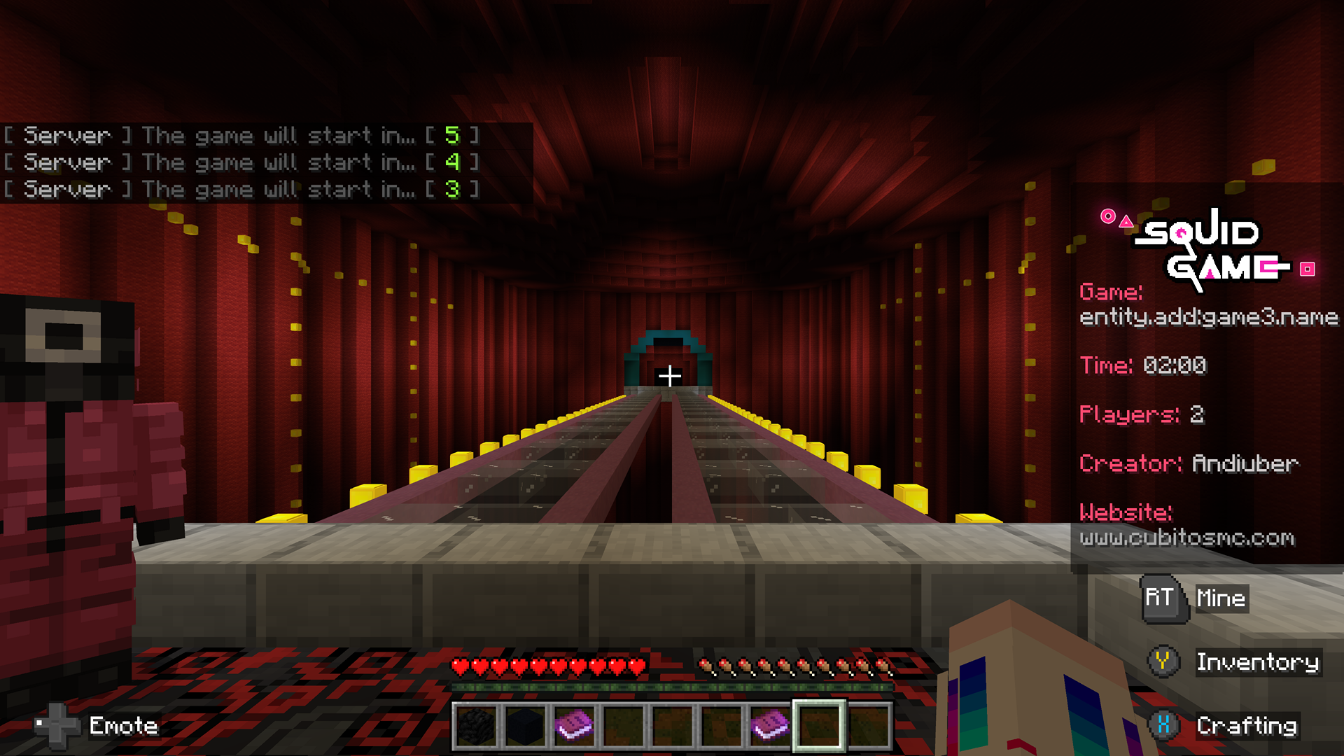 Squidgames minigames - Server de Minecraft (TopG Gallery Image 1)