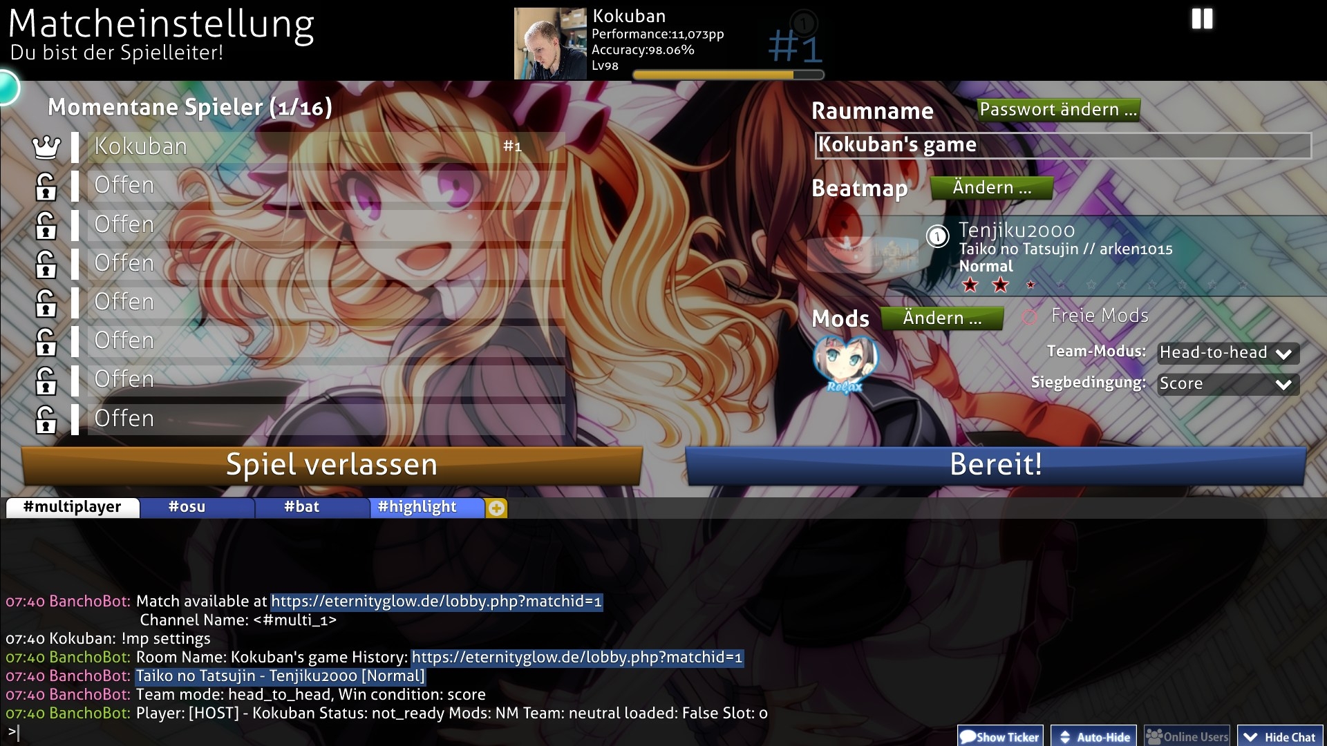 Eternityglow - Частный сервер Osu! (TopG Gallery Image 7)