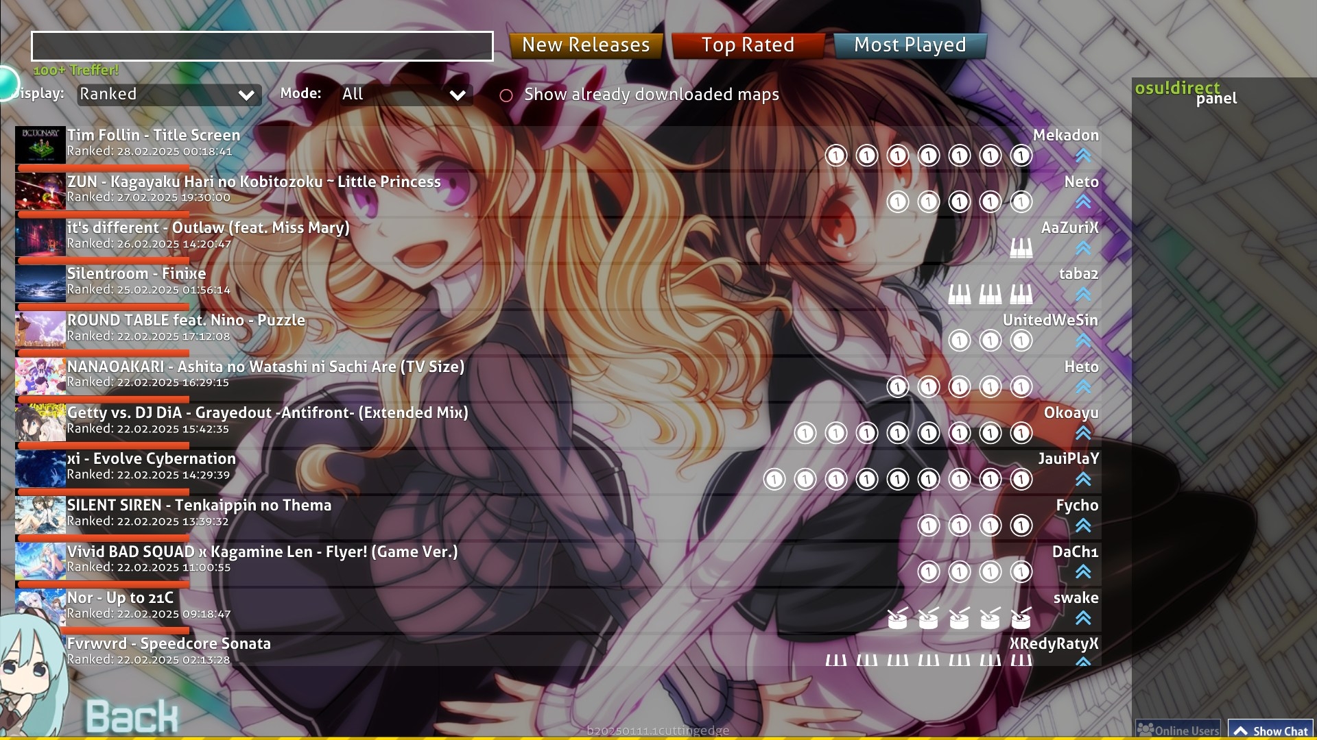 Eternityglow - Частный сервер Osu! (TopG Gallery Image 4)