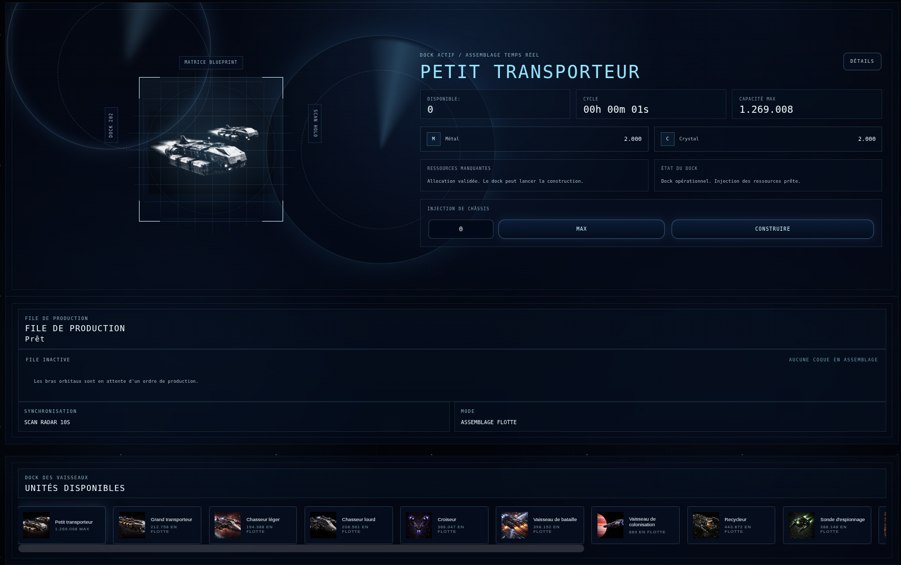 Xorbital modern 2026 - OGame private server (TopG Gallery Image 3)