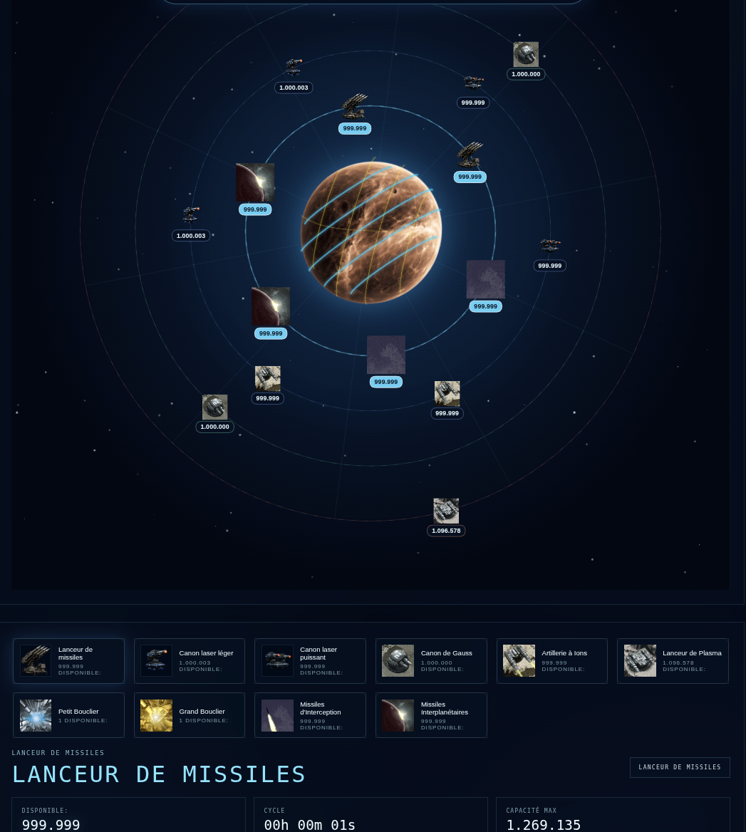 Xorbital modern 2026 - OGame private server (TopG Gallery Image 1)