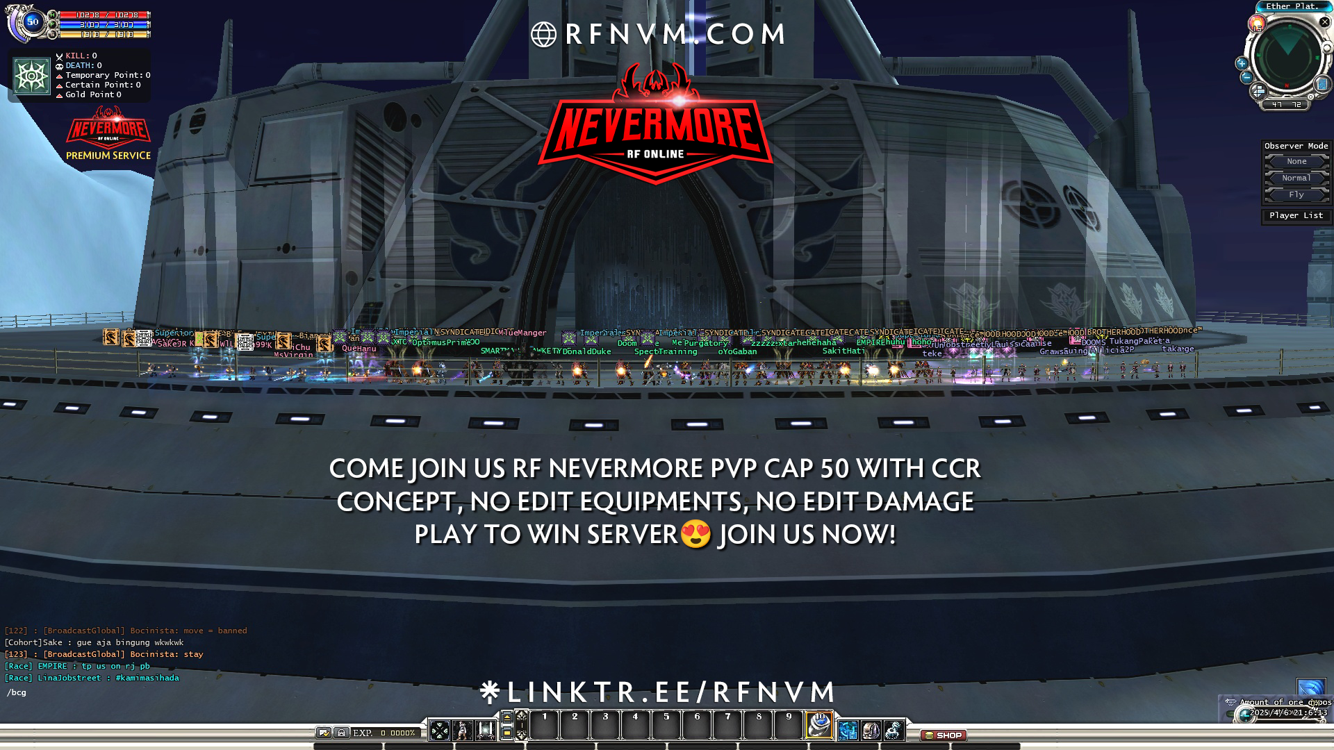 Rf nevermore pvp - Serveur privè Rising Force Online (TopG Gallery Image 1)