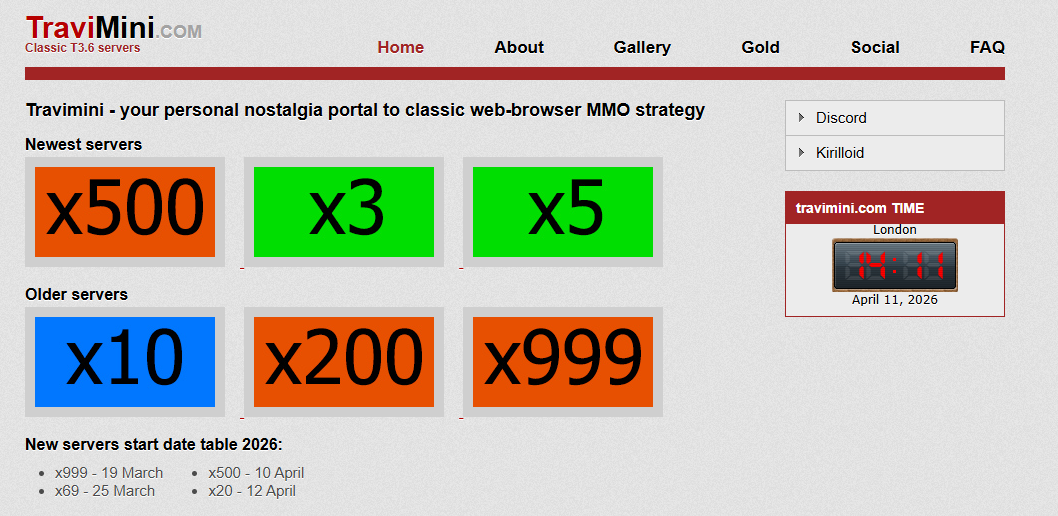 Travimini t3.6 - Travian private server (TopG Gallery Image 4)