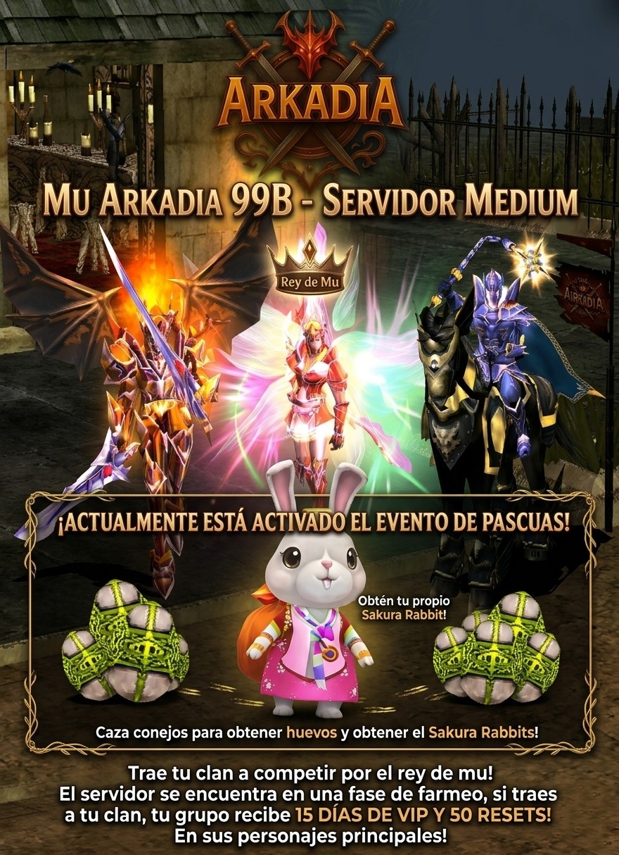 Arkadia mu 99b - Serveur privè Mu (TopG Gallery Image 2)