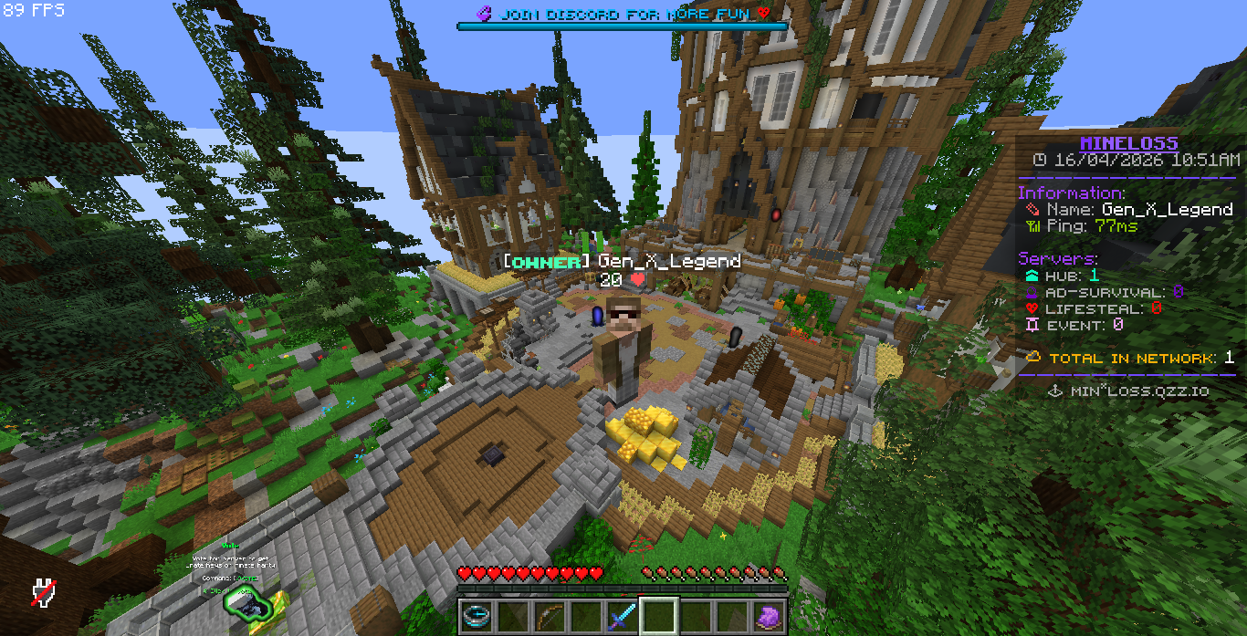 Mineloss - servidor de Minecraft (TopG Gallery Image 1)