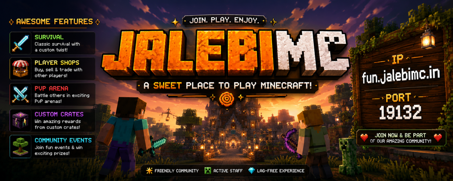 Jalebimc - Serveur Minecraft (TopG Gallery Image 1)