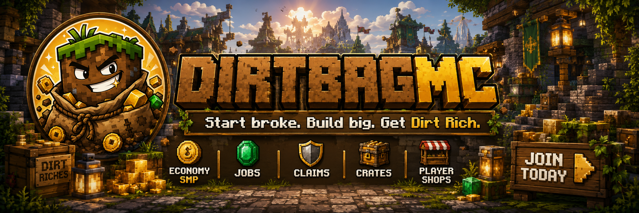 Dirtbag mc - Minecraft Server (DE) (TopG Gallery Image 1)