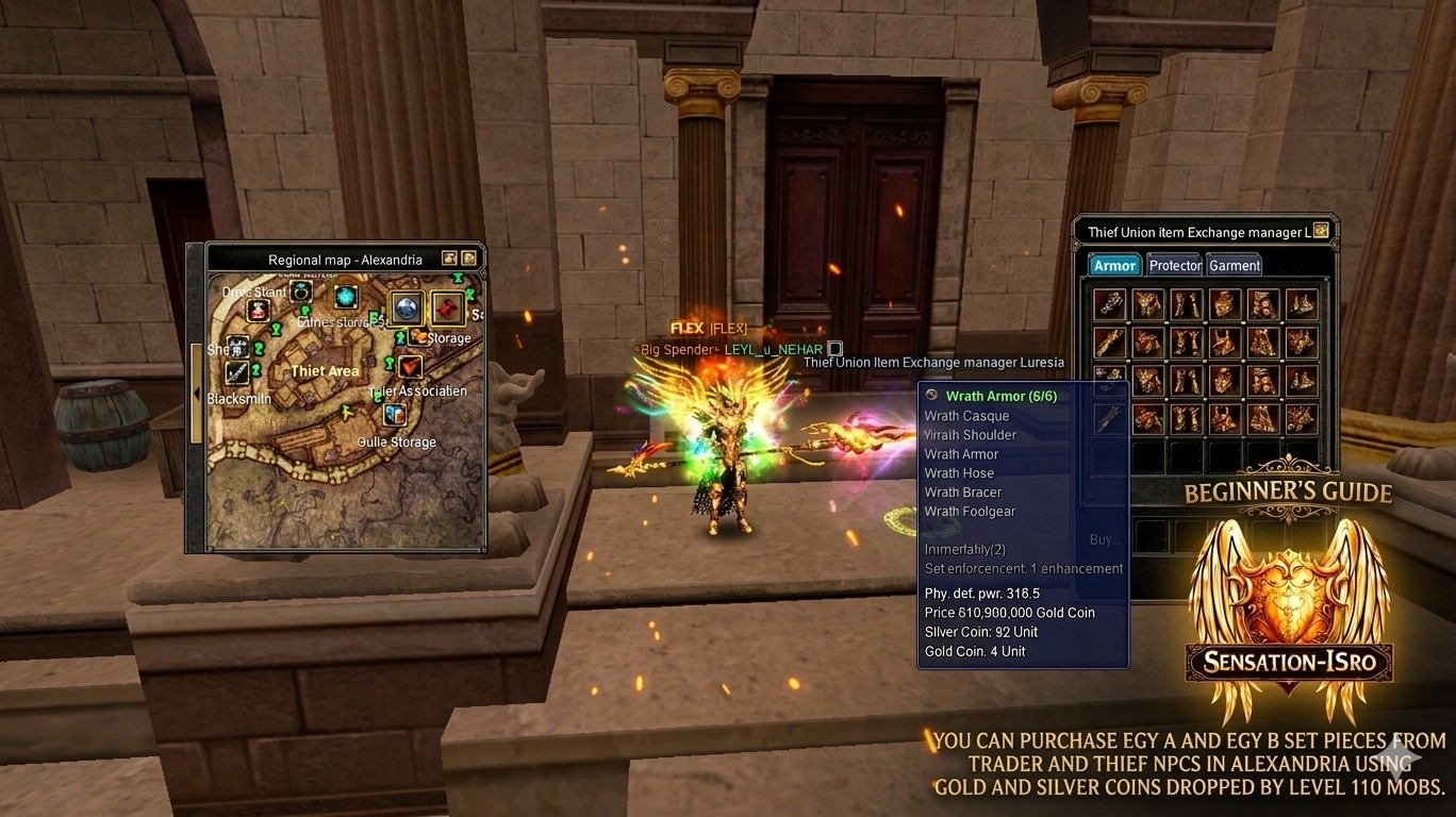 Sensationisro 140cap - Silkroad private server (TopG Gallery Image 5)