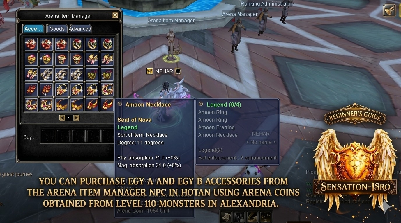 Sensationisro 140cap - Silkroad private server (TopG Gallery Image 4)