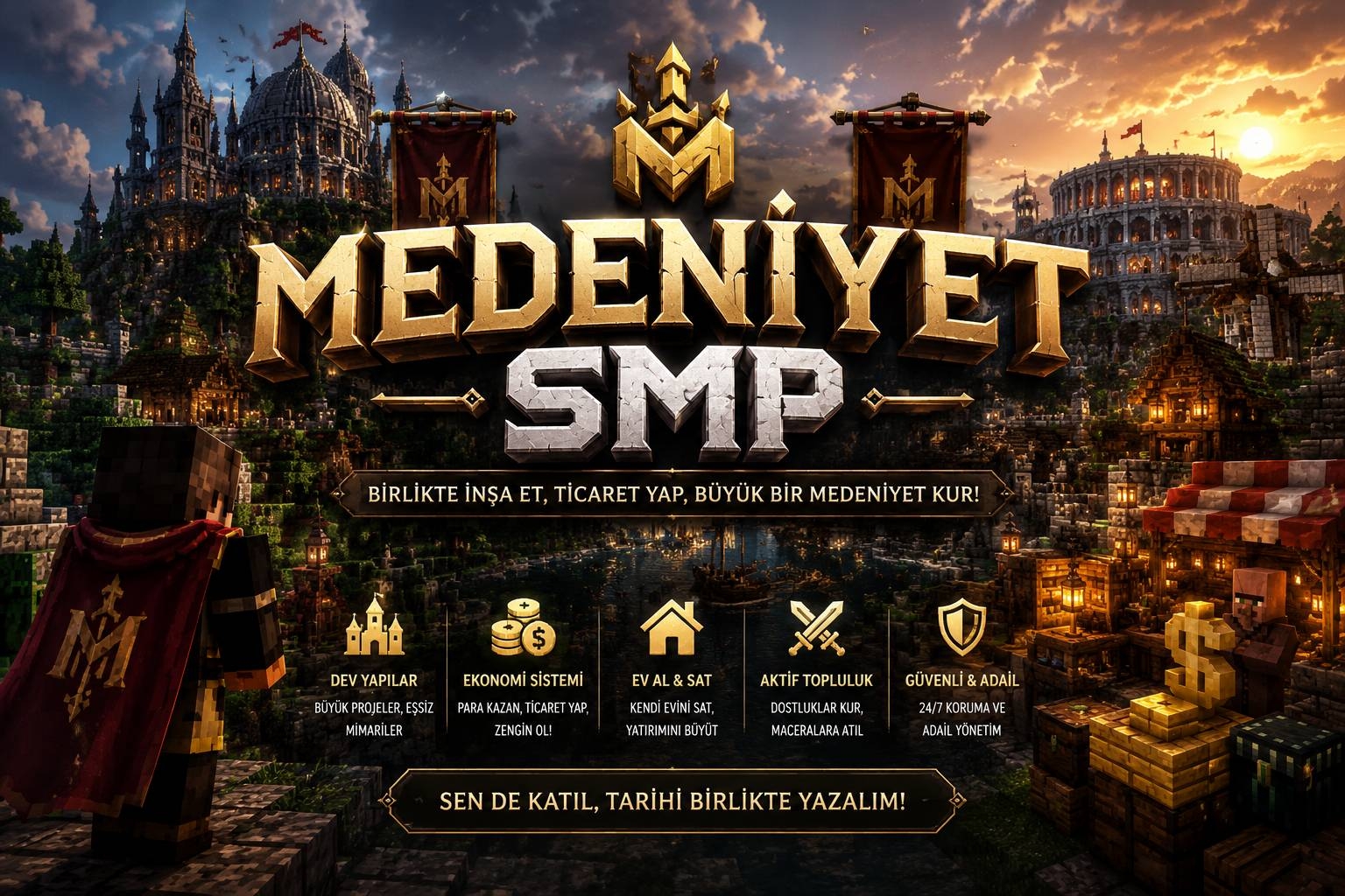 Medeniyet smp - Minecraft Server (DE) (TopG Gallery Image 1)