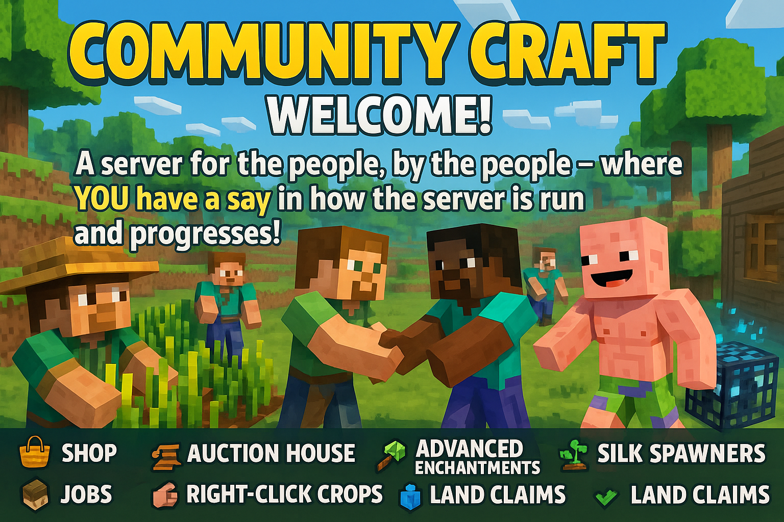 Community craft - майнкрафт сервер (TopG Gallery Image 2)