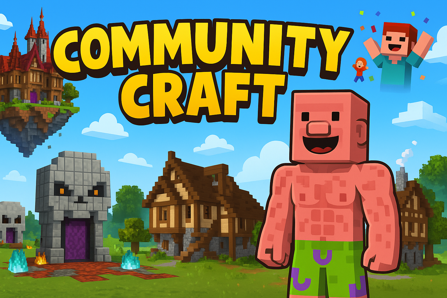 Community craft - майнкрафт сервер (TopG Gallery Image 1)