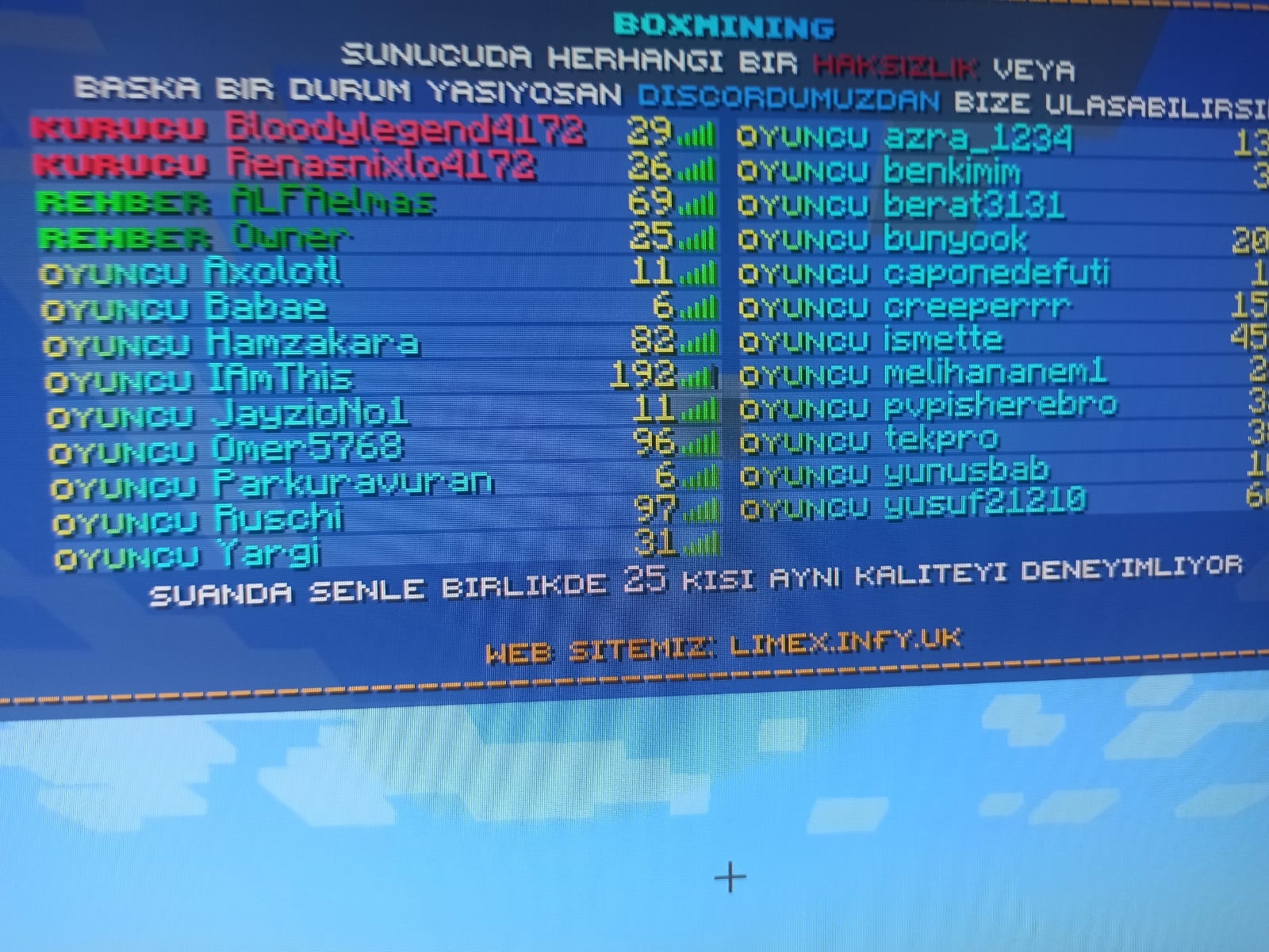 Limexcraft - Minecraft sunucuı (TopG Gallery Image 4)