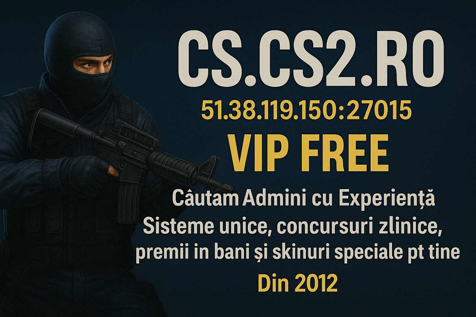 Cs.cs2.ro   vip free - CS 1.6 server (TopG Gallery Image 1)
