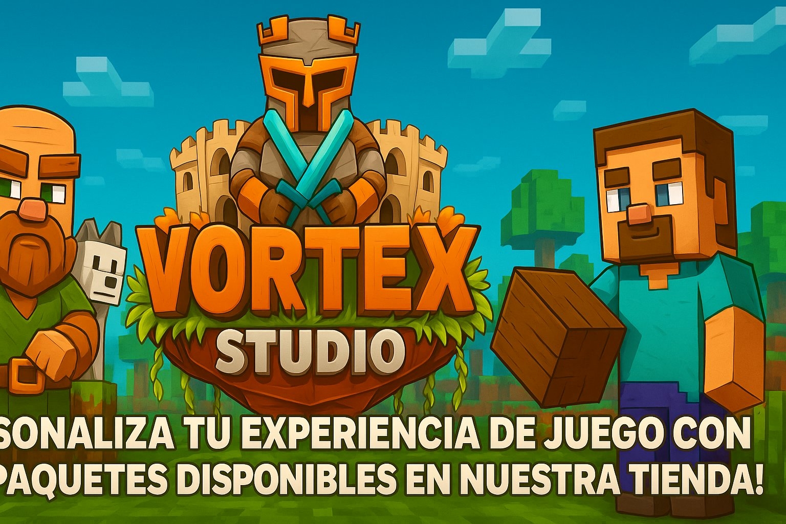 Vortex studios - servidor de Minecraft (TopG Gallery Image 1)