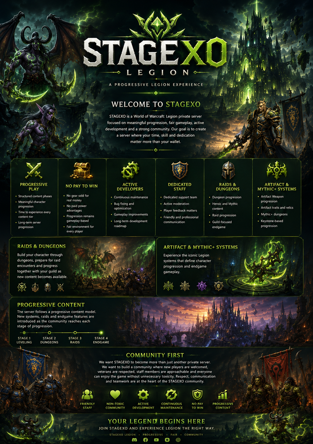 Stagexo wow legion - servidor privado World of Warcraft (TopG Gallery Image 1)