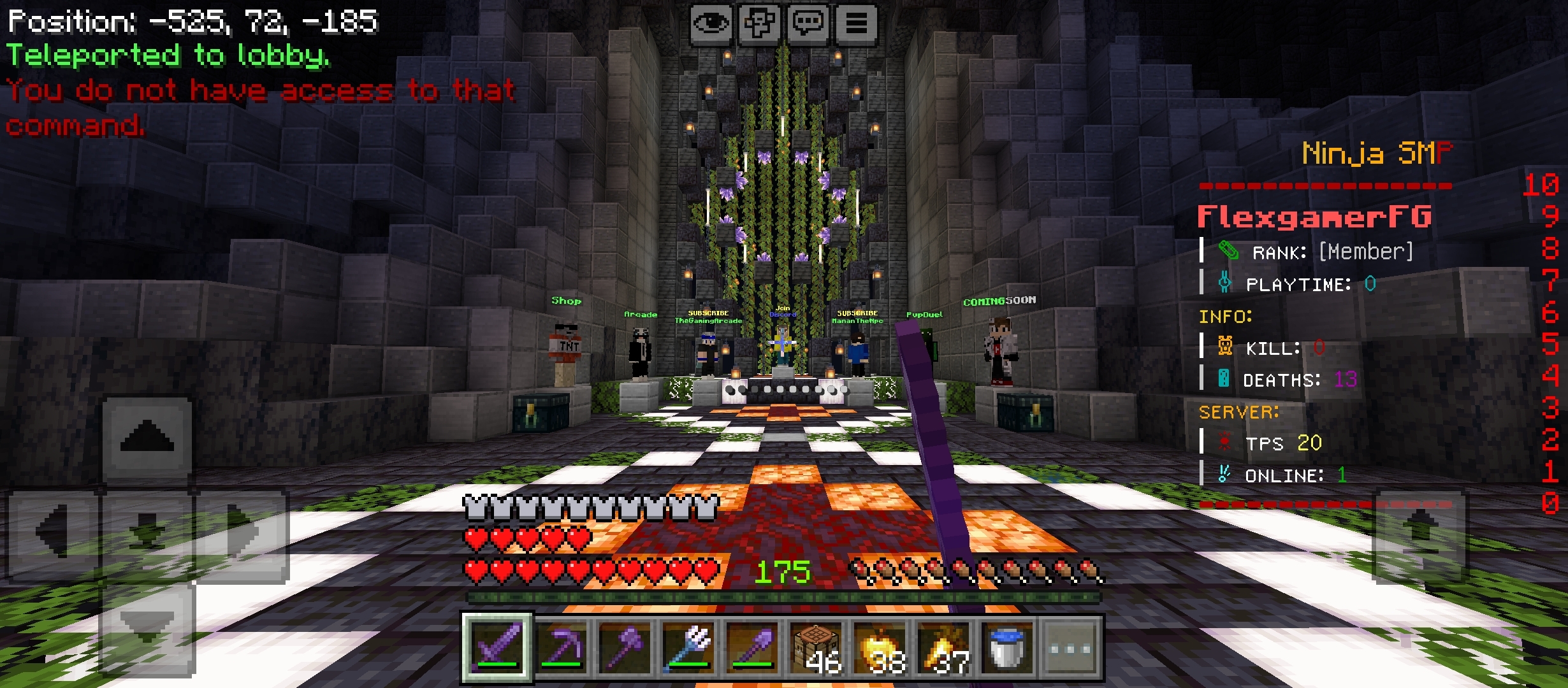 Ninja network - servidor de Minecraft (TopG Gallery Image 1)