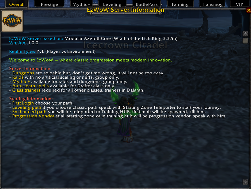 Ezwow x10 - Wow private server (TopG Gallery Image 2)