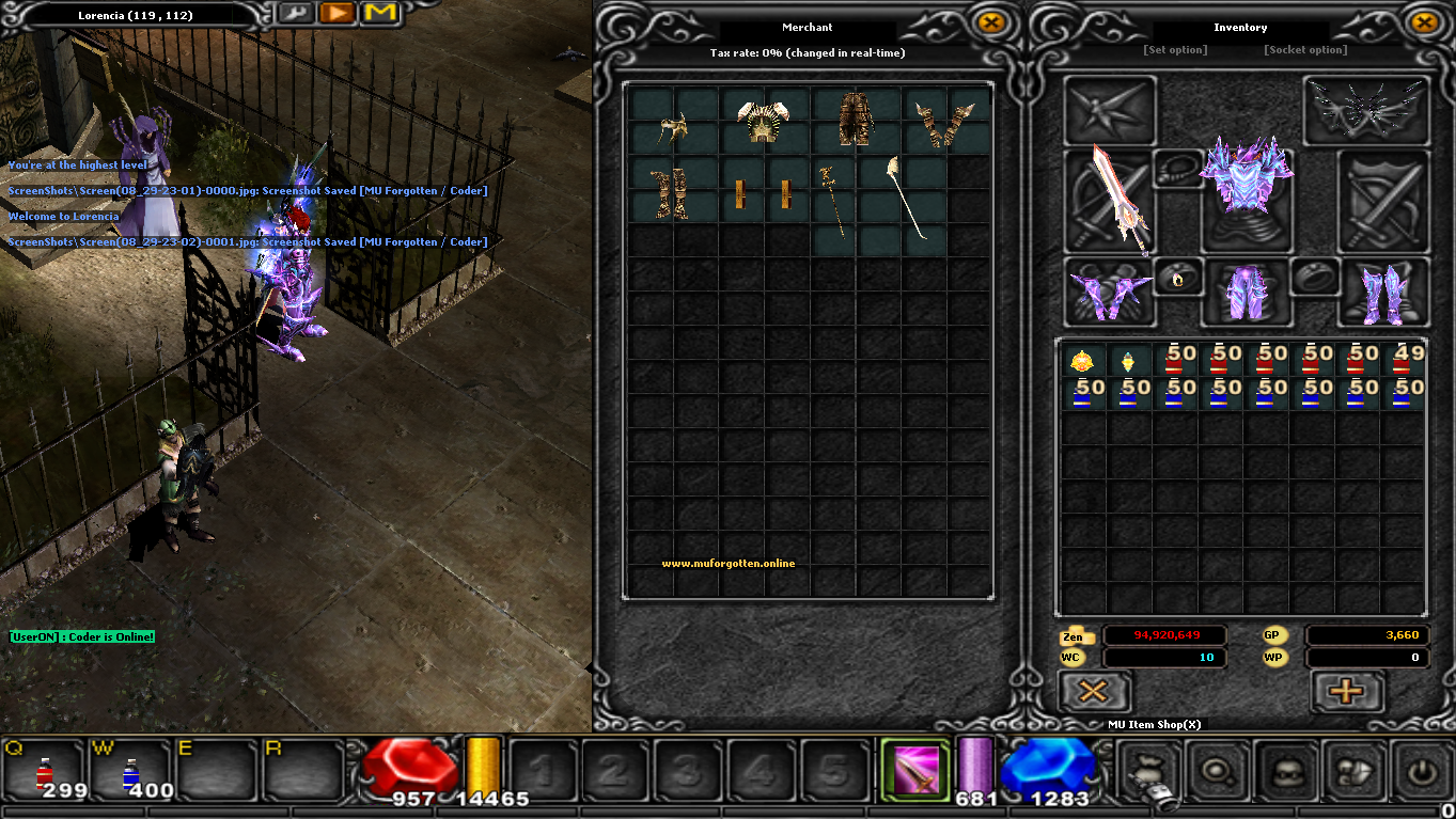 Mu forgotten - Mu private server (TopG Gallery Image 5)