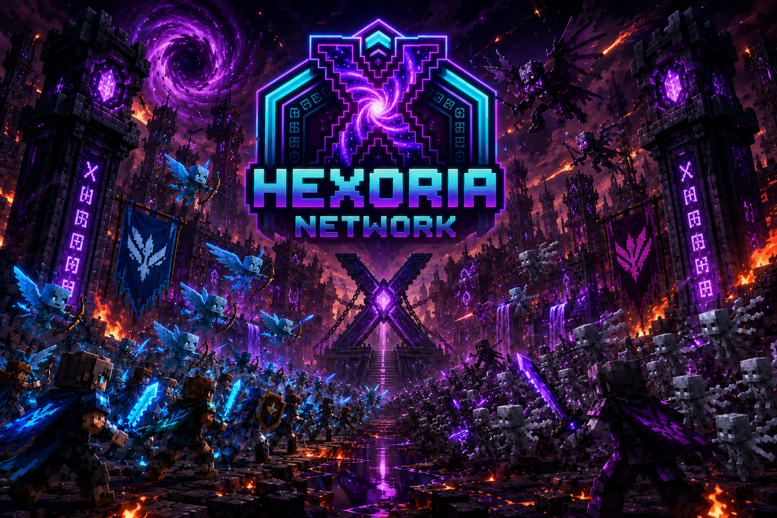 Hexoria network - майнкрафт сервер (TopG Gallery Image 1)
