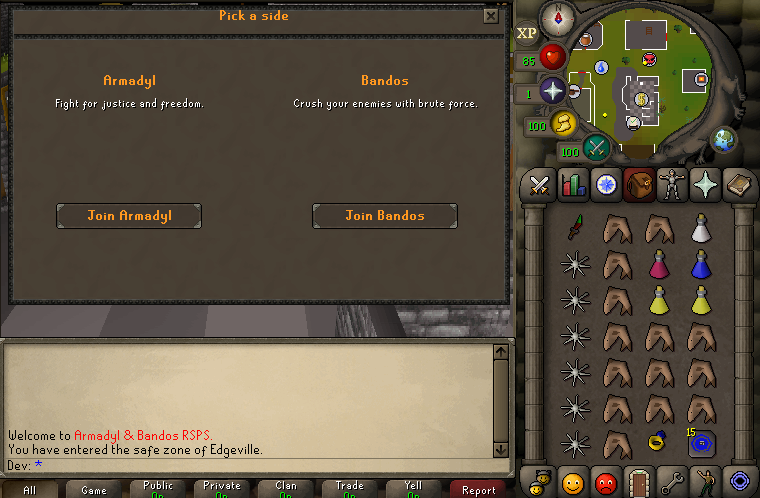 Armadyl bandos RSPS - Runescape private server (TopG Gallery Image 1)