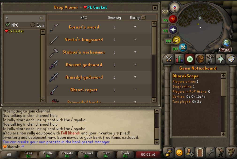 Dharokscape RSPS - Server privat de Runescape (TopG Gallery Image 1)