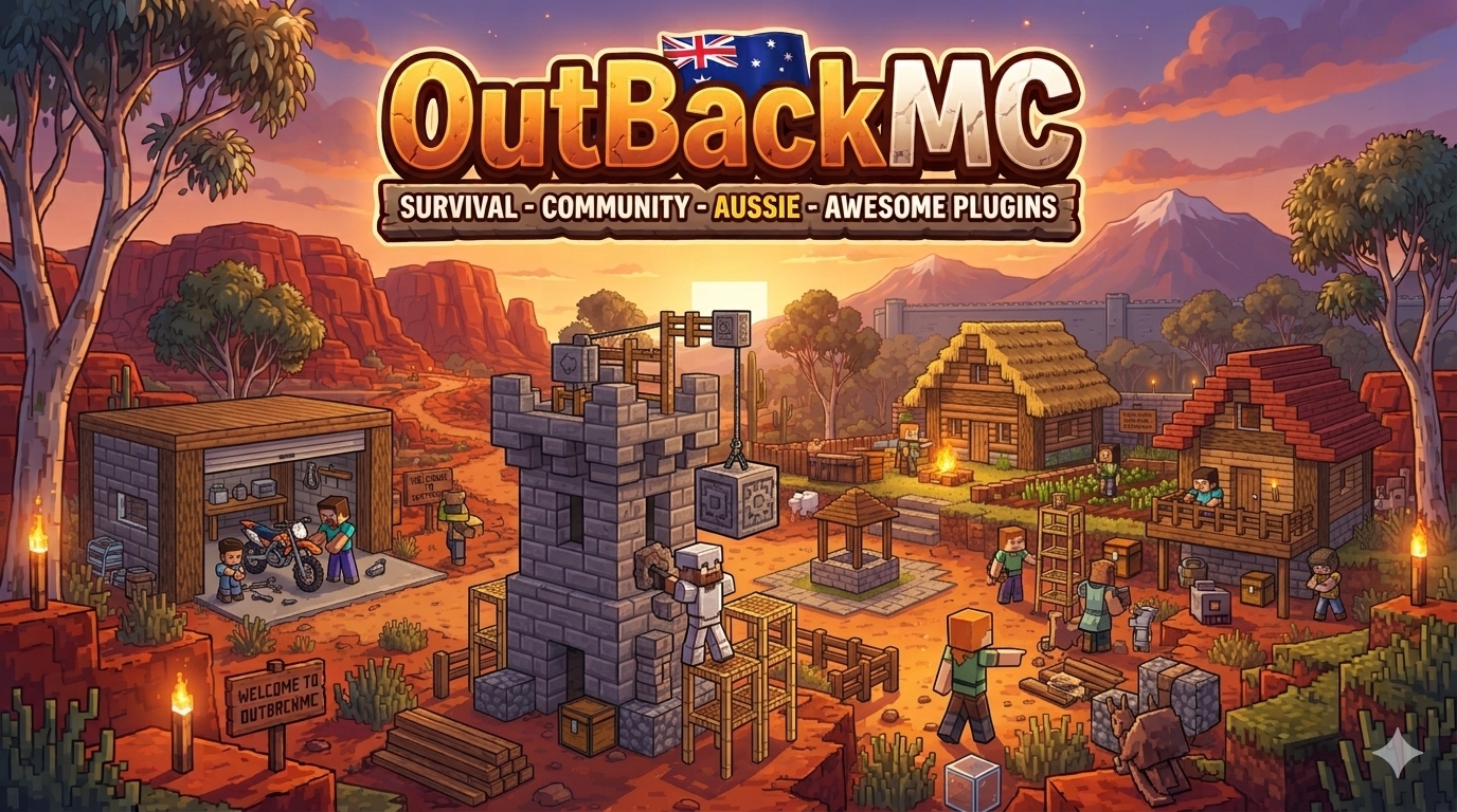 Outbackmc - Server de Minecraft (TopG Gallery Image 1)