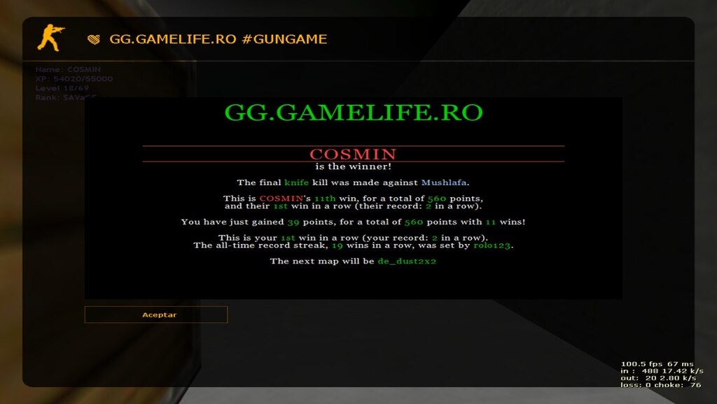 Gg.gamelife.ro - CS 1.6 servidor (PT) (TopG Gallery Image 1)