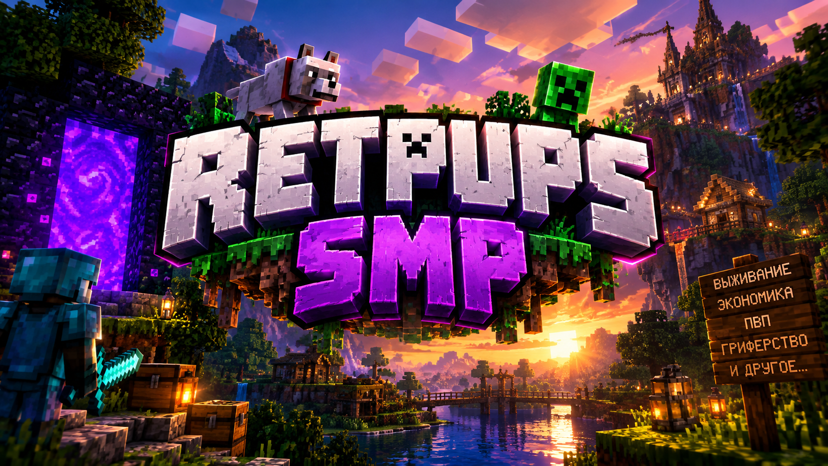 Retpups smp - servidor de Minecraft (PT) (TopG Gallery Image 1)