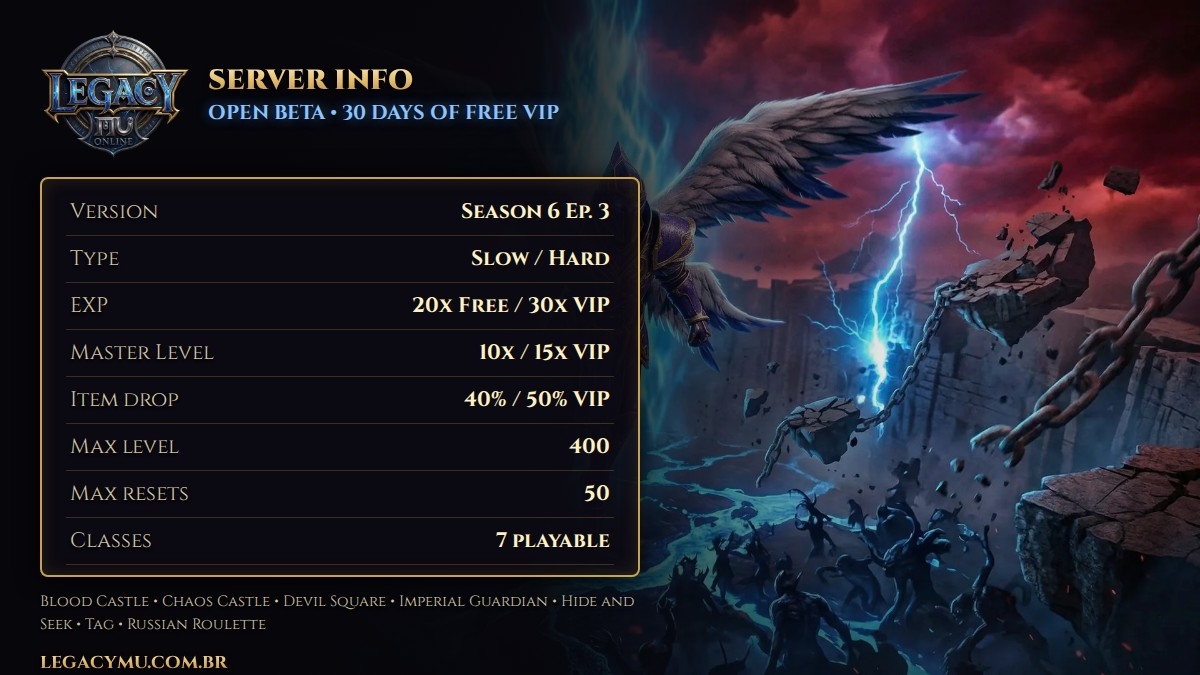 Legacy mu season 6 - Mu private server (TopG Gallery Image 1)
