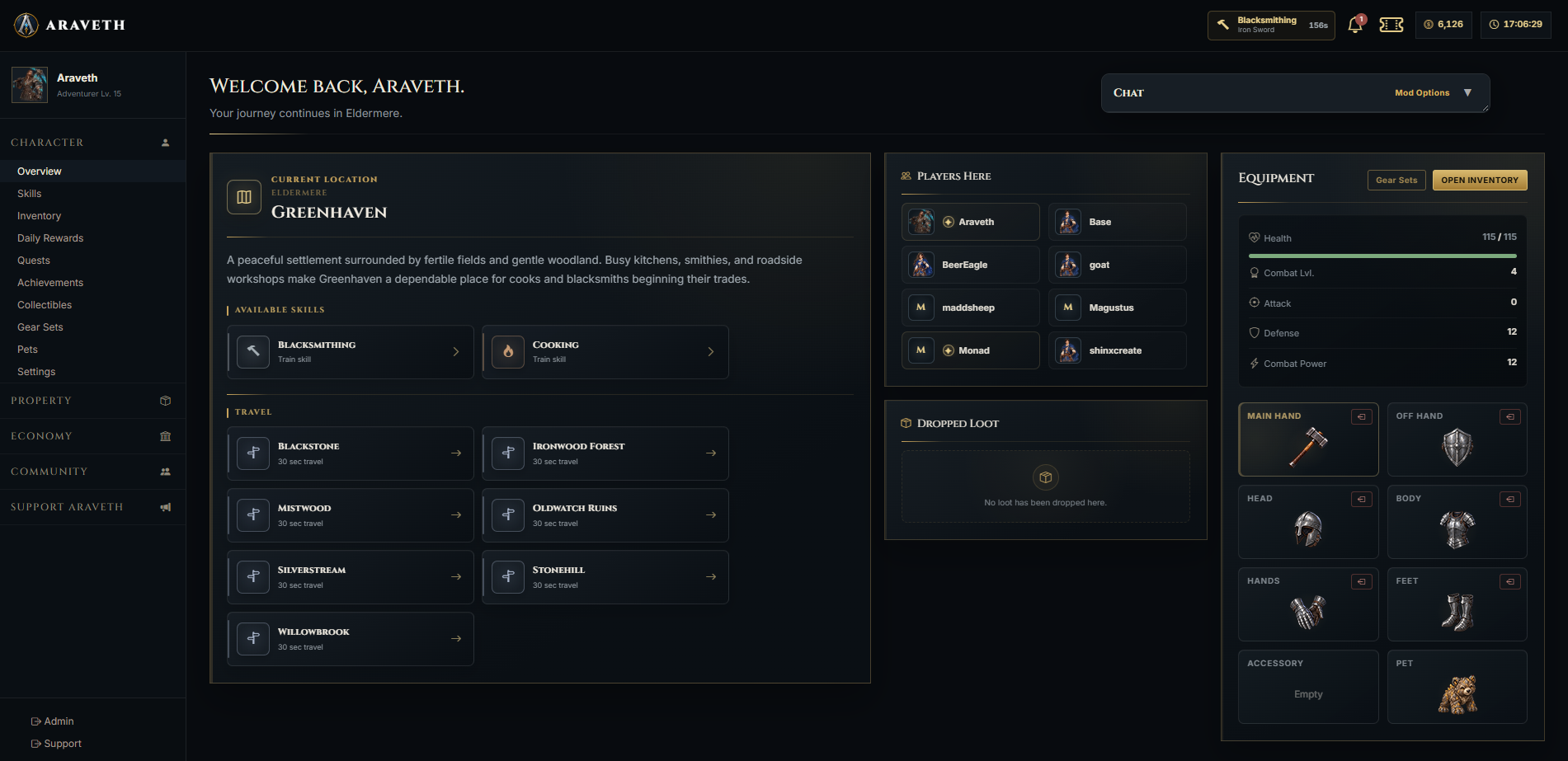 Araveth - MMORPG Free Game (TopG Gallery Image 2)