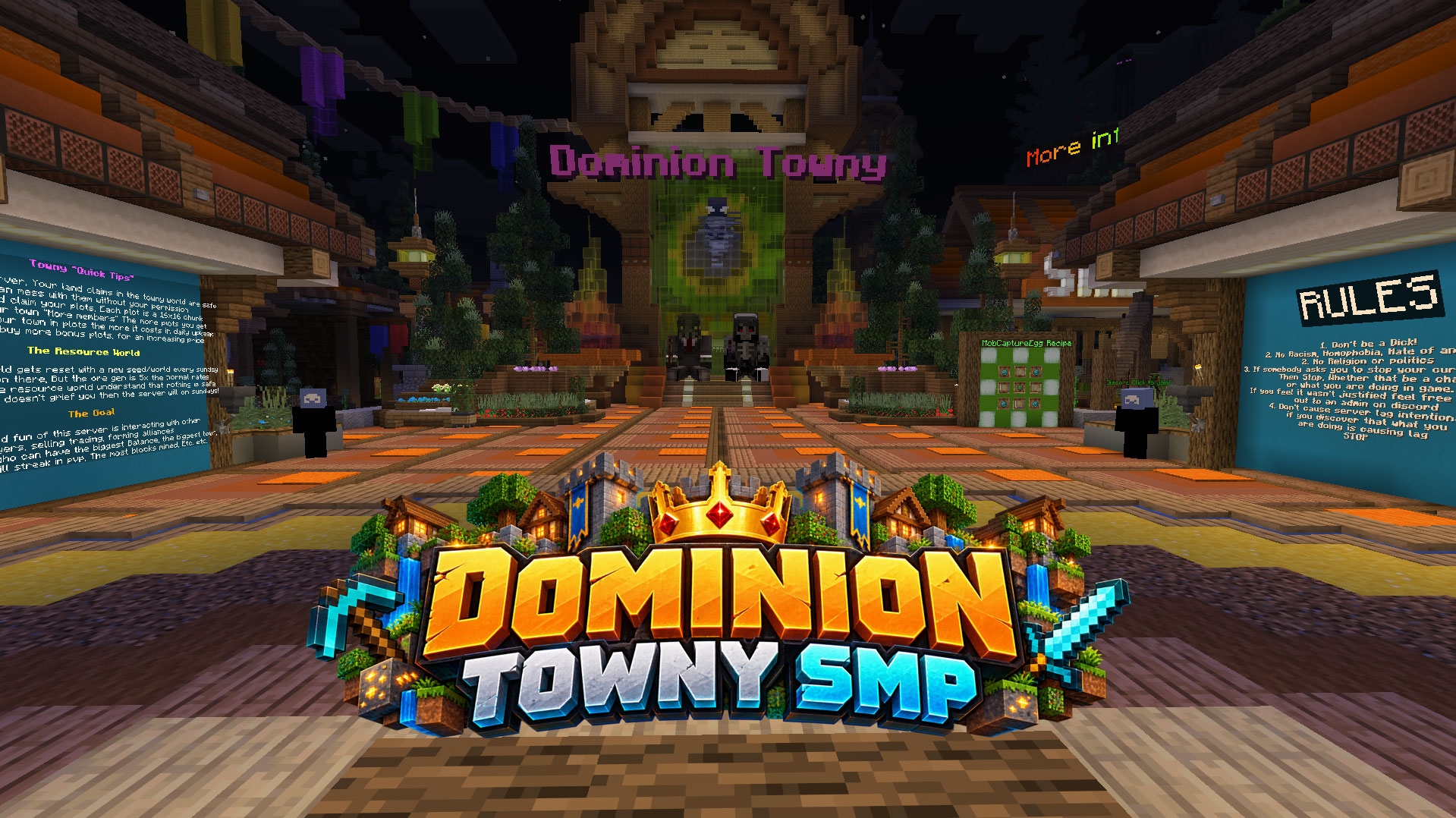 Dominion towny smp - Minecraft sunucuı (TopG Gallery Image 1)
