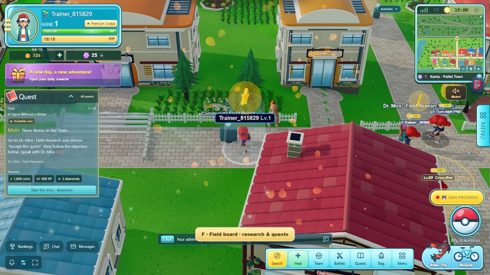 Pokemon world - MMORPG Free Game (TopG Gallery Image 2)