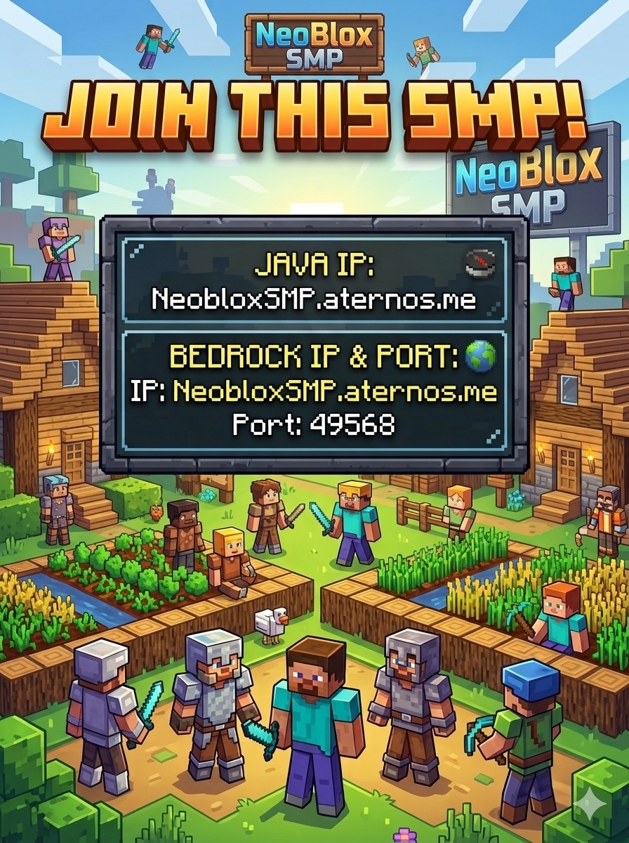 Neoblox smp - servidor de Minecraft (TopG Gallery Image 1)