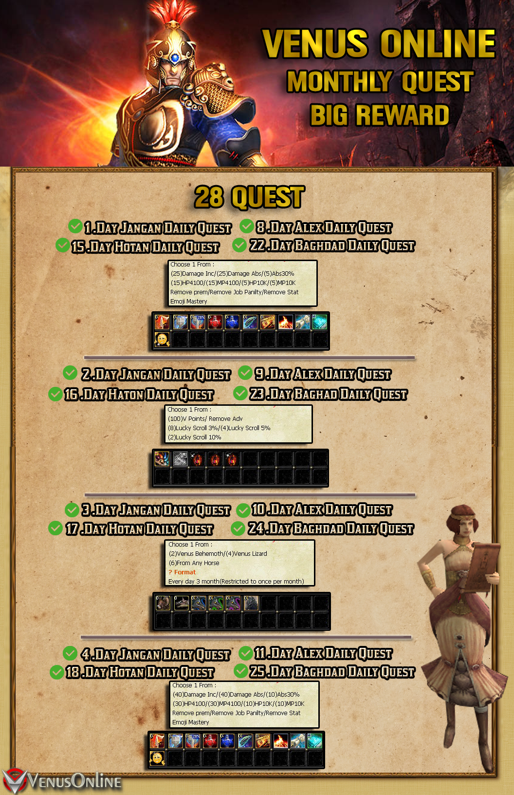 Venusonline cap140 - Silkroad private server (TopG Gallery Image 4)
