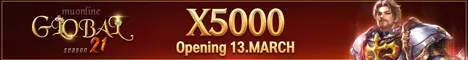 GlobalMuOnline S21 X5000 Opening 13.MARCH