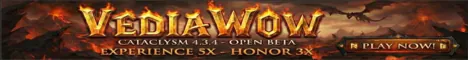 Wow  sunucular VediaWoW Cataclysm