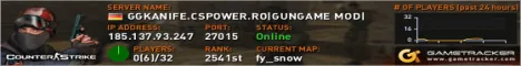 Counter Strike 1.6 servidores GGKANIFE.CSPOWER.RO GUNGA