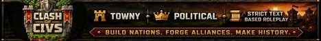 Minecraft серверов Clash of Civs