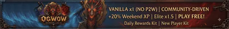Wow  sunucular OGWOW Vanilla No P2W