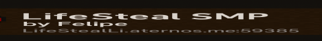 LifeSteal SMP by Fel Banner