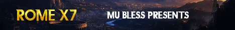 MU BLESS ROME X7 Banner