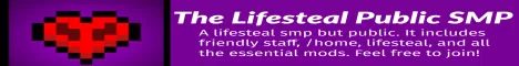 Lifesteal Public SMP Lifesteal Public SMP