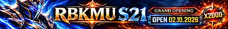 MU servers RBKMU S21 X2000 PVP MU servers RBKMU S21 X2000 PVP