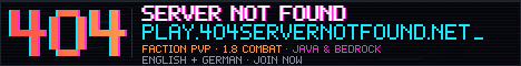 404 Server Not Found